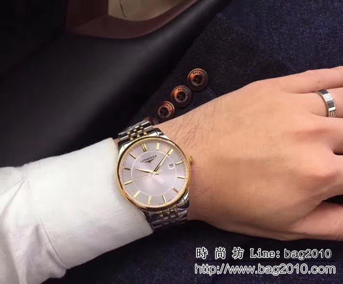 LONGINES浪琴 典範之作 2018爆款男士腕表 WSS0894